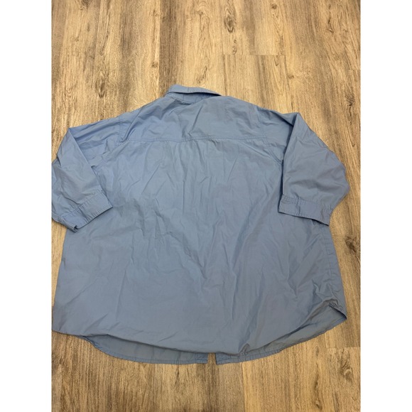 Vintage Jerry Leigh Mickey Mouse Light Blue Button Down Embroidered Size 26/28W - Picture 3 of 8